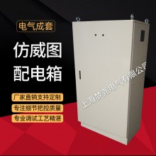 仿威圖控制箱 PS單開(kāi)門(mén)、雙開(kāi)門(mén)控制柜 內(nèi)外門(mén)平光雙色 配電柜